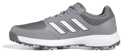 adidas Men's Tech Response 3.0 Golf Shoes, Grey Four/Footwear White/Grey Three, 10.5