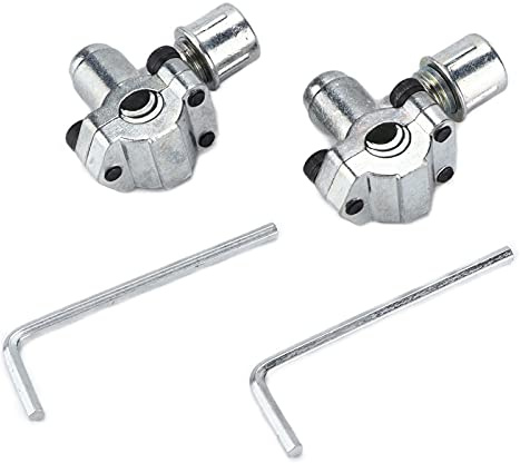 Lot de 2 kits de perçage pour robinet de réfrigérateur BPV-31 compatible avec les tuyaux de diamètre extérieur 1/4, 5/16 3/8, pour climatisation automobile, robinet à pointeau