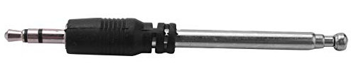 PROCTER Radio Antena 3.5Mm 4 Secciones TelescóPica Antena FM Radio para Celular MóVil Mp3 Mp4 Audio Equipment