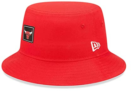 New Era - NBA Chicago Bulls Team Tab Tapered Bucket Hut Farbe Rot, Größe M