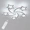 Goeco LED Deckenleuchte Dimmbar, 50W 6200LM Weiß Deckenlampe, Modern Deckenleuchte mit Fernbedienung/APP für Wohnzimmer Kinderzimmer Schlafzimmer, 3000K-6500K, Dia 65cm