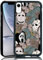 MMYAJT Horror Flowers Scary Phone Case Fit for iPhone Xr, TPU iPhone Case Shockproof Ghostface Fashion Design Phone Cover Gift for Boy Girl Men Women