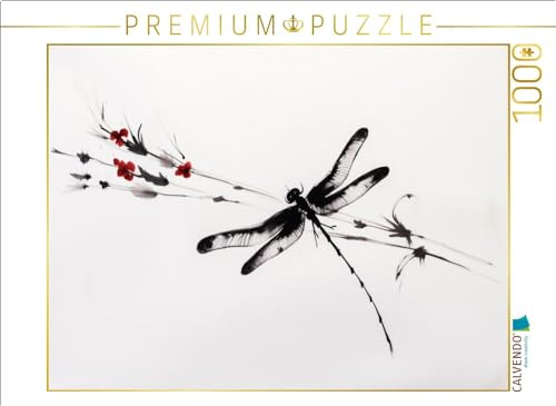 CALVENDO Puzzle Libelle | 1000 Teile Lege-Größe 64 x 48 cm Foto-Puzzle für glückliche Stunden