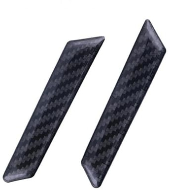 Auto Interior 2Pcs Für VW Für Golf 5 6 Für MK5 Für MK6 Für GTI Carbon Faser Aufkleber Lift Schlüssel Griff Sitz Insert Trim Abdeckung Zierleisten Innen