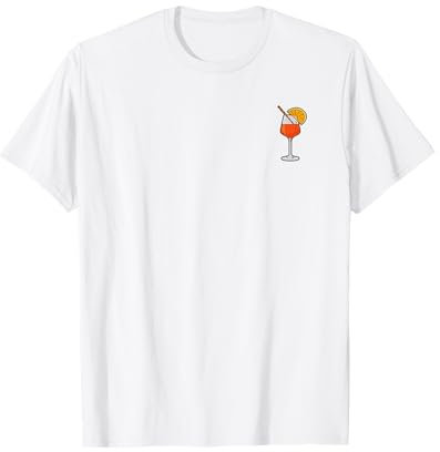 SPRITZ LOGO - APEROLIKER APEROLLIN Hallöchen Aperölchen JGA T-Shirt