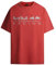 Red Bull Racing X Pepe Jeans Herren RBR Logo Driver Tee T-Shirt, Red (Mars RED), L