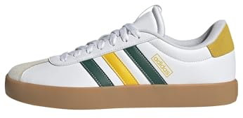 adidas Vl Court 3.0 Shoes Herren Schuhe, FTWR White Collegiate Green Utility Yellow, 39 1/3 EU