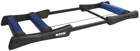 Fahrrad Trainingsständer Magnetischer Fahrrad-Trainingsständer Aus Stahl Mit Geräuschreduzierungsrad For Rennräder, Faltbarer Indoor-Cycling-Rollentrainer, 4 Farboptionen For Das Training Das Ganze Ja