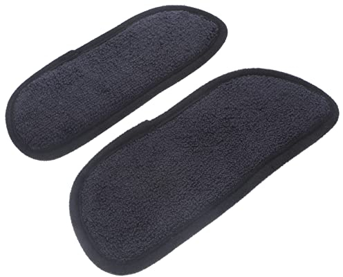 CORHAD 2pcs Water Dispenser Drip Mats Absorbent Refrigerator Catcher Pads for Preventing Water Spills Durable Easy to Clean Black Design