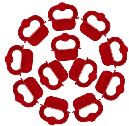 Angoily 12stücke Teiliges Deckabstandshalter Ringe Wiederverwendbar Für Terrassendielen Aus Holz Und Verbundmaterial Gleichmäßige Fugen Und Einfache Montage