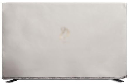 SXTYYH Tv-Abdeckung, Schutz Tv-Display Universal Tv-Bildschirm for LCD Led Plasma Staubdichte Abdeckung(42 inches,Off-White)