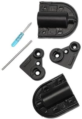 Ball Bearing Door Hinges Heavy Duty Dressing Table Hydraulic Hinge Lifting Buffer Up and Down Cabinet Door Bearing Damper Heavy Hinge Mirror Cabinet Hinge(Black Heavy)