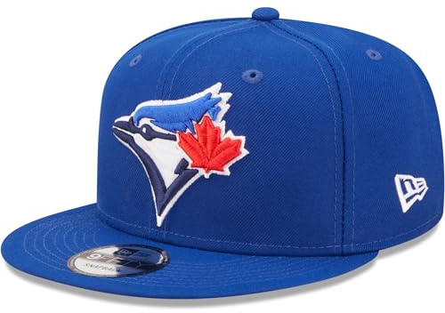 New Era Mens Snapback, Toronto Blue Jays - Blue, One Size