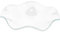 TOPPERFUN Piatto ondulato trasparente scalda olio piattino sostitutivo scaldacera Transparent
