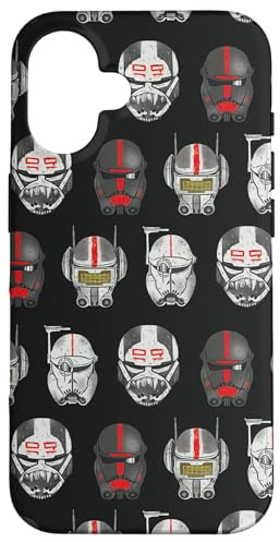 Cascos Star Wars The Bad Batch Clone Force 99 Carcasa para iPhone 16