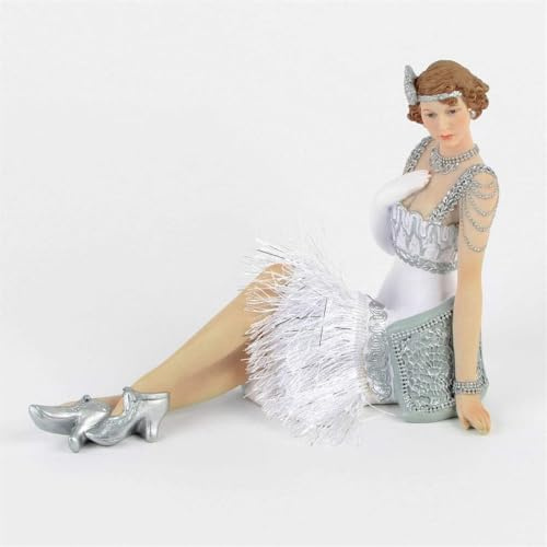 Stunning Art Deco Figurine Gatsby Girls Evelyn
