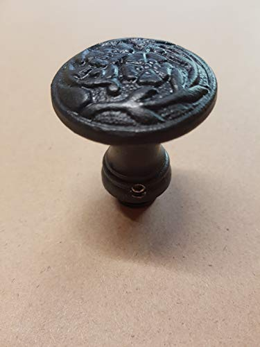 Graf von Gerlitzen Antik Eisen Tür Griff Knauf Knopf Türgriff Türknauf B6SQE