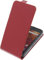 foto-kontor Tasche kompatibel mit CAT S61 Smartphone Flipstyle Schutz Hülle rot