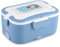 1.5L Portátil 12V / 24V Coche Calefacción Eléctrica Portátil Food Warmer Container con la Manija para la Conservación del Calor Oficina Escuela Viajando(24V-Azul)