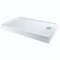 Podium® 1700 x 700 x 140mm White Bathroom Non Slip Tray for Enclosures Cubicles & Wet Room with Waste + Riser Kit, Rectangular