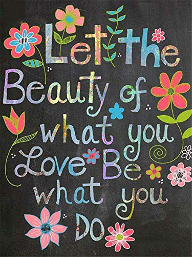 N / A DIY 5D Diamant Painting Kit for Adults Full Drill Embroidery Kreative Tafel Diamond Painting Set Crystal Strass Stickerei Kreuzstich Arts Craft für Home Wand Decor -Square Drill,40X50CM