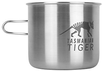 Tasmanian Tiger TT Handle Mug 500 - Die perfekte Outdoor und Camping-Tasse, Edelstahl-Becher, 500ml, kompatibel mit Weithals Flasche 1L und TT Bottle Holder