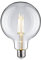 Paulmann 28959 LED Lampe Globe Filament G125 9W Klassik Leuchtmittel Klar 2700K Warmweiß E27