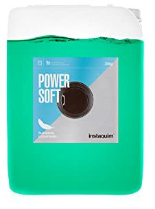 INSTAQUIM - Power Soft 20L | Suavizante Concentrado para Lavanderías Auto Servicio | Suavizante Ropa con Perfume Intenso | Ultraconcentrado | Suavizante Ropa Industrial con Aroma Duradero e Intenso.