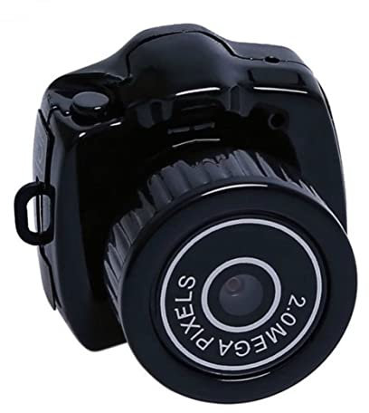 Mini Camera Mini HD Cat Collar Camera Video Audio Recorder Webcam Small DVR Secret Security Indoor Security Camera for Home Outdoor Office