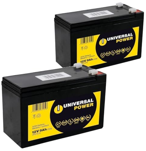 Ersatzakku für Alber ScalaMobil S20 Rollstuhl 24V 2 x 12V 9Ah