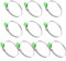 Stainless Steel Hose Clamp, 10 Pcs Adjustable Stainless Steel Hose Clamp with Plastic Handle Non-slip for Home, Industrial 90-110mm