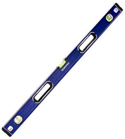 Workpro Wasserwaage aus Aluminium, 60 cm, magnetisch