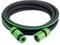 Dcizlont 1.5M Short Garden Hose Extension with 2 Tap Connectors and 1 Hose End Adapter, Small Hose Pipe for Garden Tap, High Pressure Washrer and Hose Reel, 1/2” ID, Black