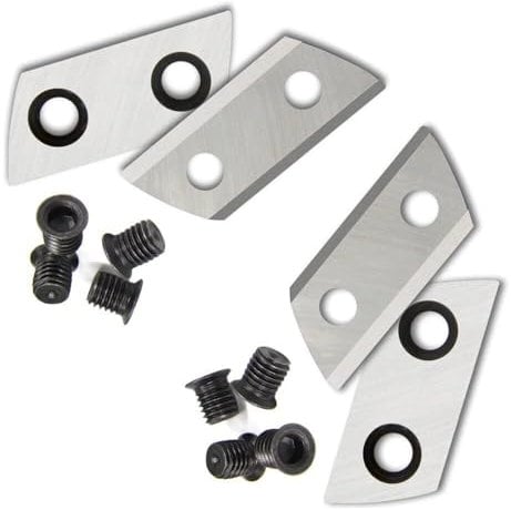 2 Pairs Replacement Blades for Einhell Electric Knife Shredder GC-KS 2540 & GC-KS 2540 CB, Replacement Blade Compatible with Knife Shredder
