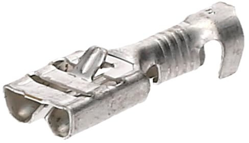 10 Stück AMP FASTIN-FASTON Steckhülse 6,3 x 0,8/1,0-2,5 mm² I Crimp Buchse KFZ I Flachstecker Schnellverbinder I Crimpkontakt unisoliert