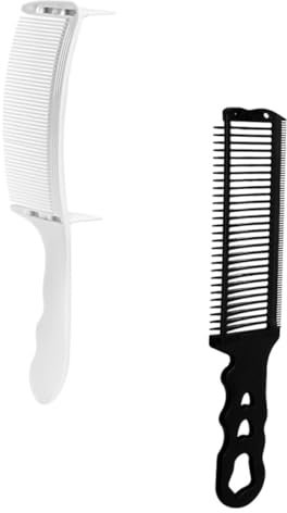 OATIPHO 2pièces Peigne De Coiffure Professionnel Pour De Peignes De Positionnement Et Arc Outil Pratique Pour Salon Et Coupe De Cheveux