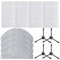 Kit de piezas de aspiradora para Tapo RV30 Max-Plus para RV20 Max Plus Filtro lateral de repuesto Juego de accesorios de trapeador (A)