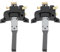 eMagTech 2 Escobillas de Carb¨®n de 6,5 X 10 X 32 Mm Compatible con Escobillas de Motor de Aspiradora. Reparaci¨®n de Motor de Aspiradora.