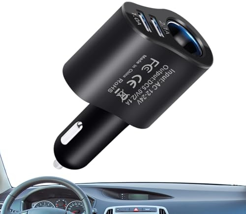 USB-Kfz-Ladegerät - Port Schnellladeadapter, intelligenter 12V 24V Power