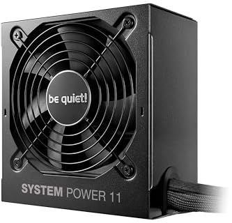 be quiet! System Power 11 750W Power Supply, ATX 3.1 PSU, With Support For PCIe 5.1 GPUs, Temperature-Controlled 120mm Quality Fan, Strong 12V-rail, DC-to-DC Technology, 80 PLUS® Bronze Efficiency