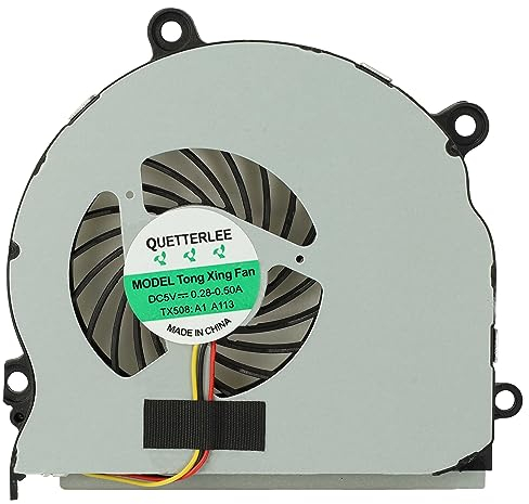 vhbw ventola per CPU/GPU compatibile con Samsung NP350, NP350E7C, NP350V5C, NP355, NP355E5C, NP355V4C notebook, laptop, con spina 3 pin