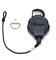 KEY-BAK MIC-BAK CB Radio Retractable Tether, 36 Kevlar Cord, 8 Nylon Attachment Loop, D-Ring Mount Included