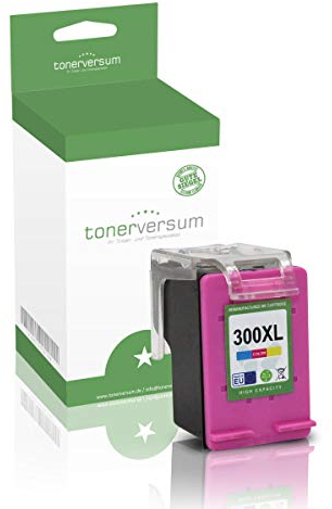 Tonerversum Druckerpatrone kompatibel zu HP 300XL 300 XL CC644EE Color für DeskJet F4280 F4580 F4224 F2480 D2560 D2660 PhotoSmart C4780