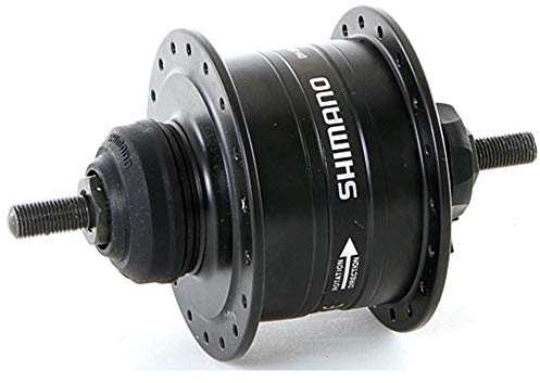 SHIMANO Nabendynamo DH-3D37 Mod. 2014 36L. schwarz A-DH3D37DAL + SCHLAUCHFLICKEN