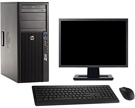 PC Tour HP Z210 Ecran 19 Intel i7-2600 RAM 16Go Disque Dur 500Go Windows 10 WiFi (Reconditionné)