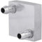 KSTE 40x40mm Wasserkühlung Aluminium-Block for CPU Kühler Flüssiges Wasser Heatsink Cooler Ef