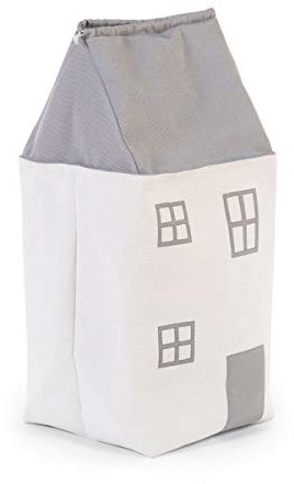 Childhome Spielzeugkiste Haus grau-Ecru, 73 x 32 x 32 cm, spielend, praktisch, Spielzeugbox