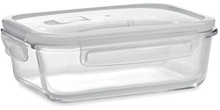 cook Frischhaltedose aus Glas mikrowellengeeignet - Oven Glass - Auflaufform eckig für Backofen, Mikrowelle & zum Einfrieren, Neu mit