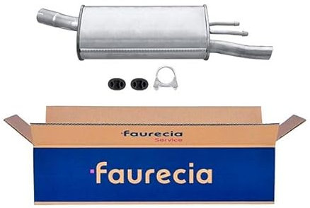 HELLA 8LD 366 030-701 Endschalldämpfer - Easy2Fit Kit - hinten - einteilig - Set mit Anbauteilen