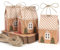 30 Stück Geschenkbox Weihnachten, Geschenkverpackung Weihnachten mit Hanfseil, Weihnachtsbox, Geschenkkarton Weihnachten, Kraftpapier Süßigkeitenbox für Weihnachten Party Dekoration
